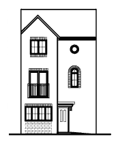 Image showing a new build house